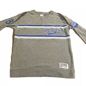 Victoria's Secret Pink 5th & Ocean Los Angeles Dodgers Sweatshirt XS X Small